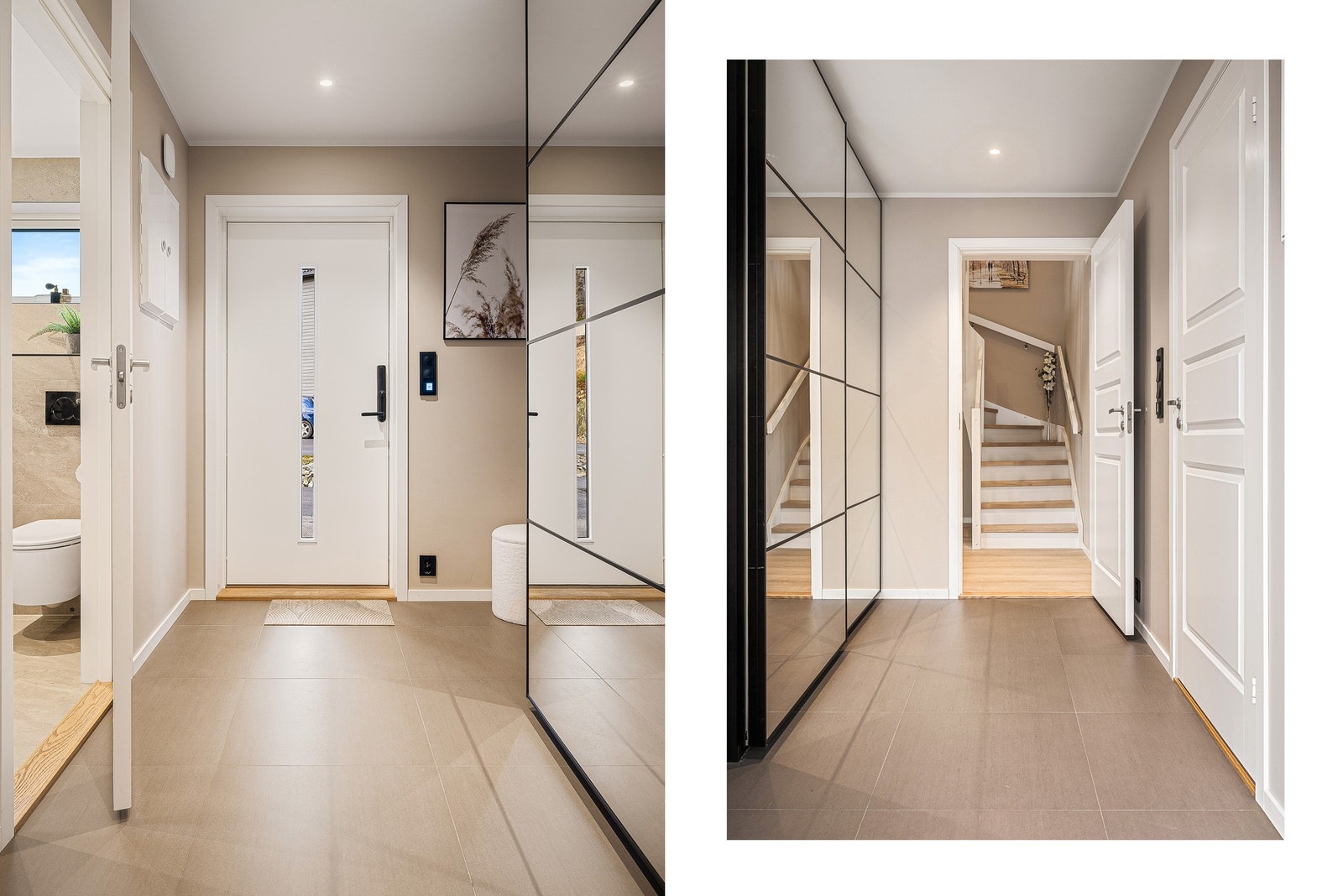 Entréen er lys og innbydende! Galleribilde