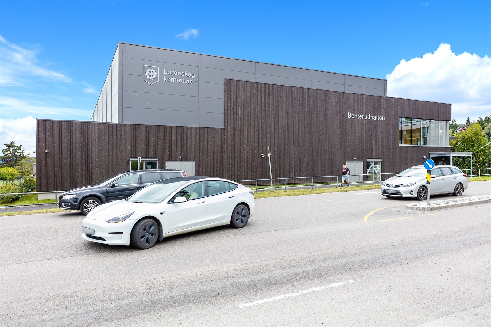 Benterudhallen. Galleribilde