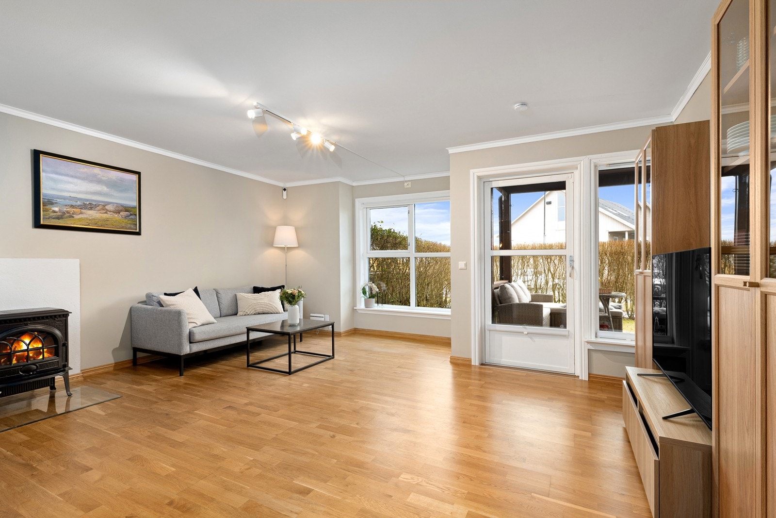 Lys og trivelig stue. Galleribilde