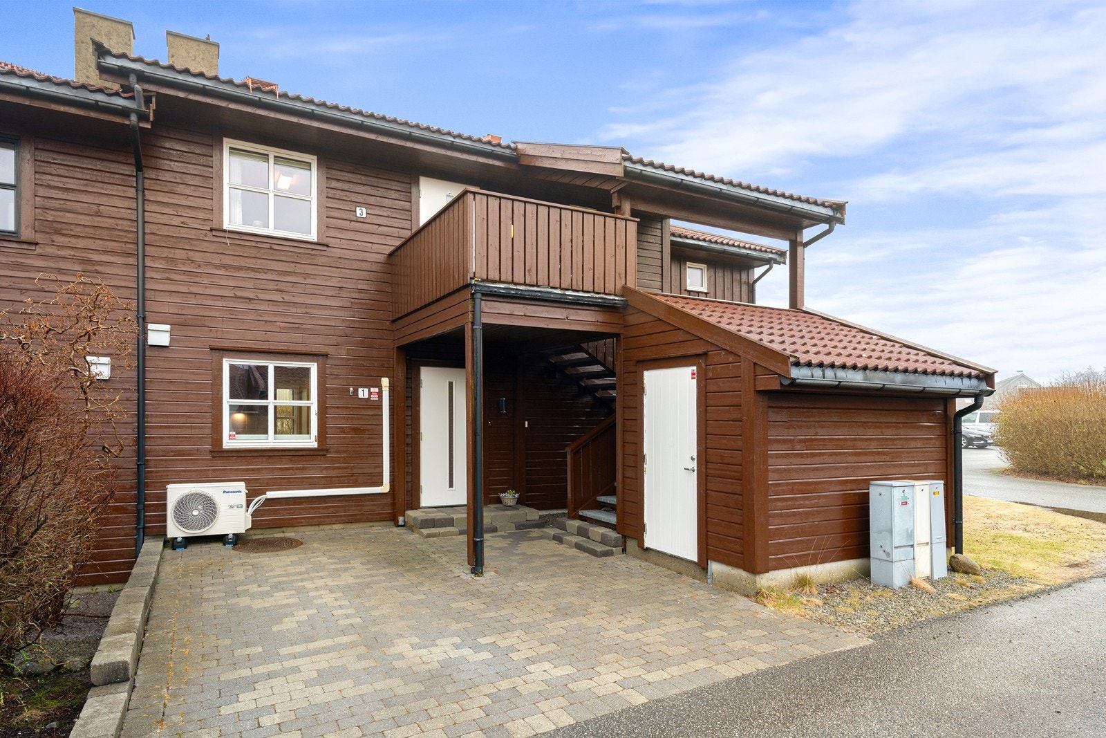 Praktisk utvendig bod for ekstra lagring. Galleribilde