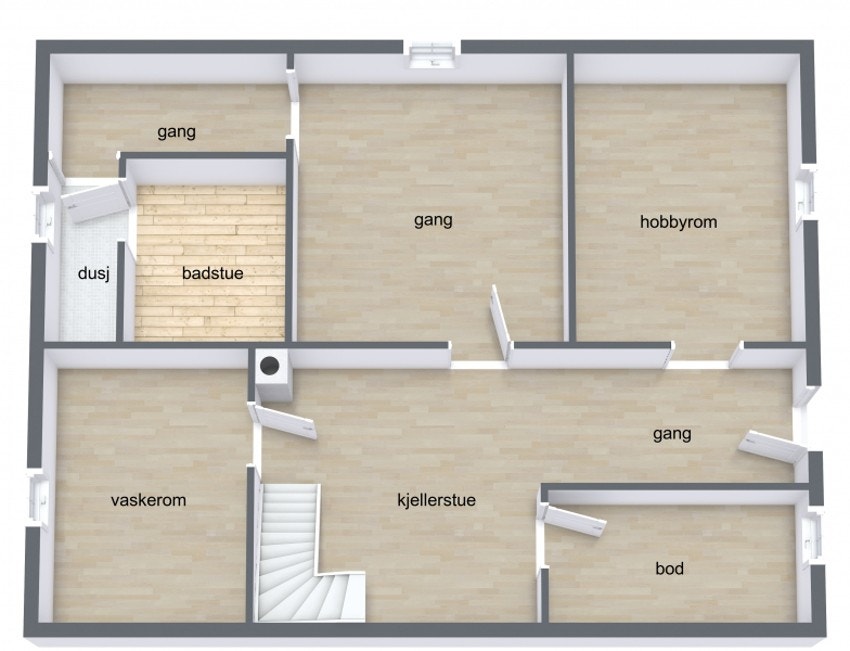 Kjelleretasje Galleribilde