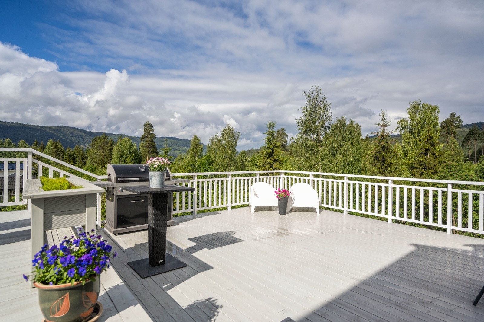 Eiendommen har gode solforhold Galleribilde