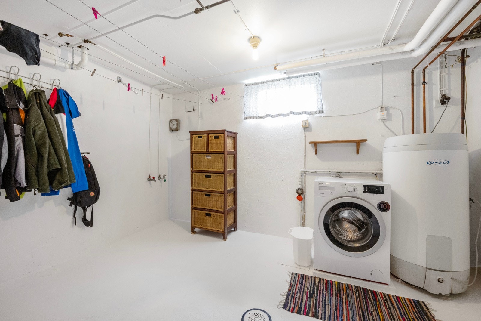 Eget vaskerom i kjeller Galleribilde