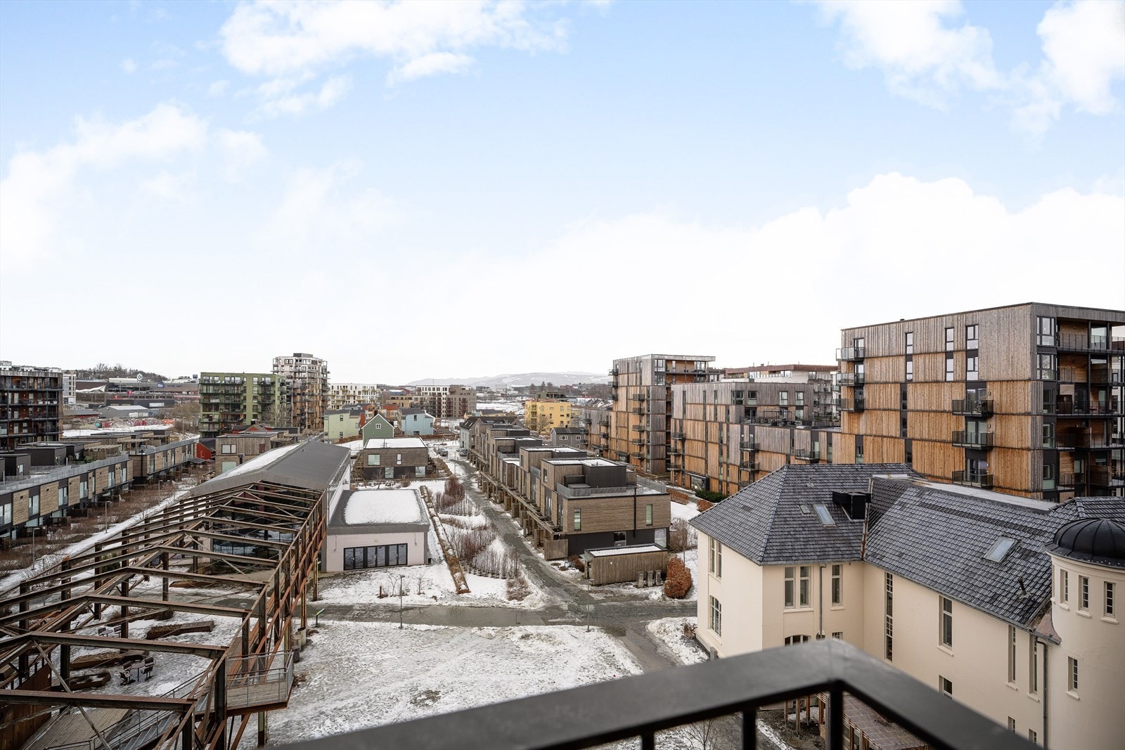 Utsikt fra soverommet hvor du også har en balkong Galleribilde