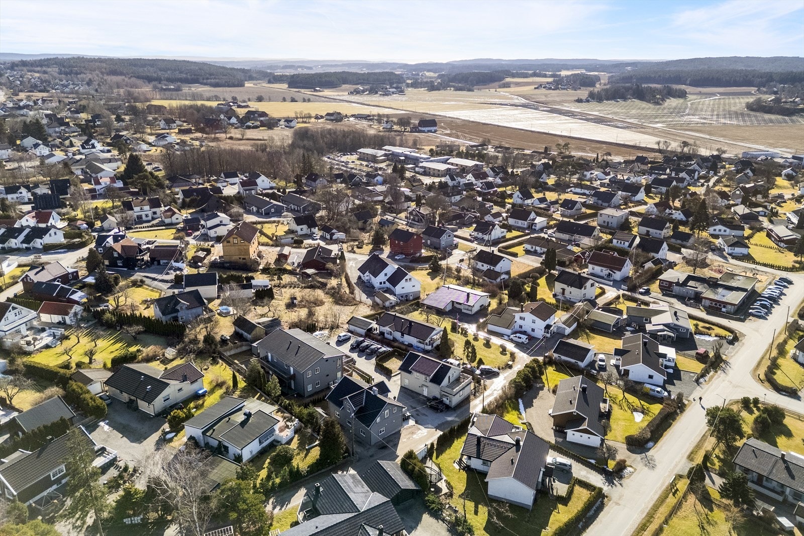 Dronefoto Galleribilde