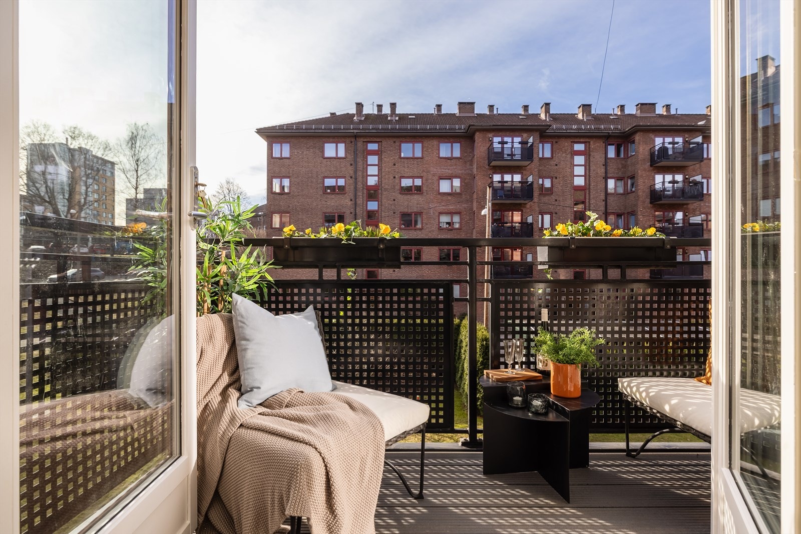 Velkommen ut til den herlige balkongen! Galleribilde