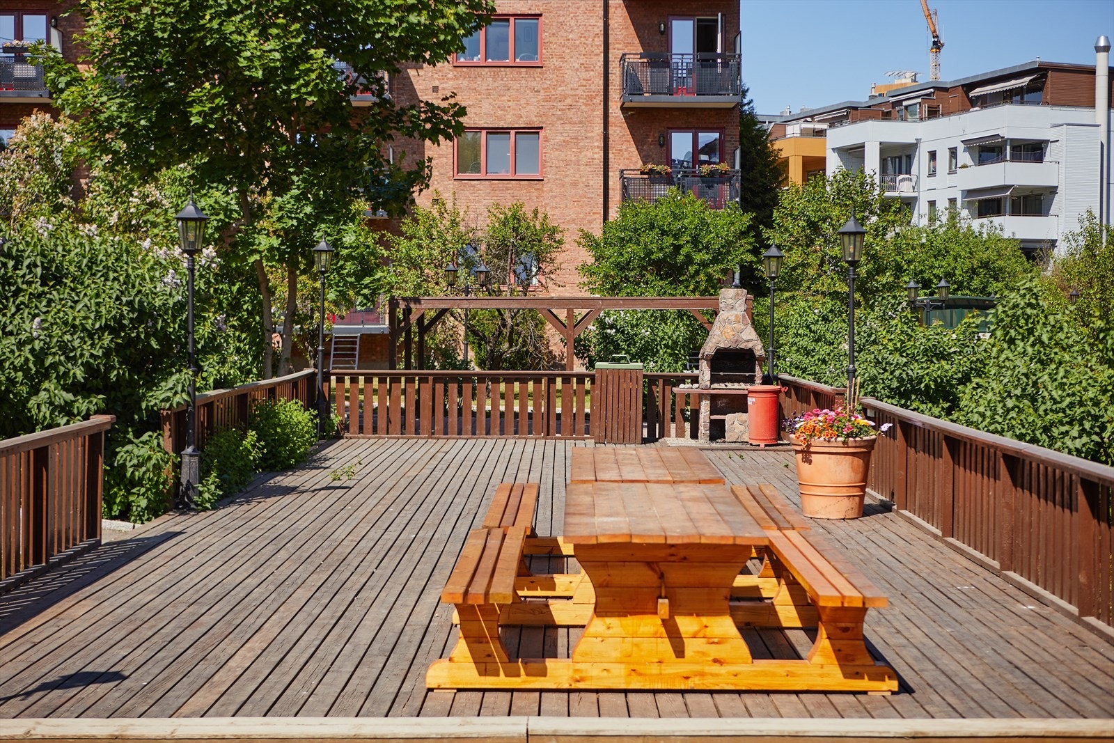 Perfekt sted å nye solrike sommerdager Galleribilde