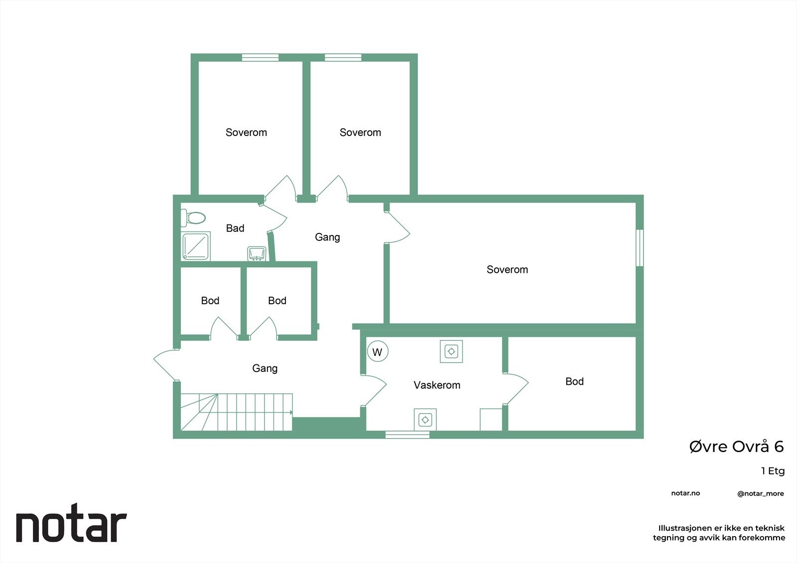 Plantegning av kjeller Galleribilde