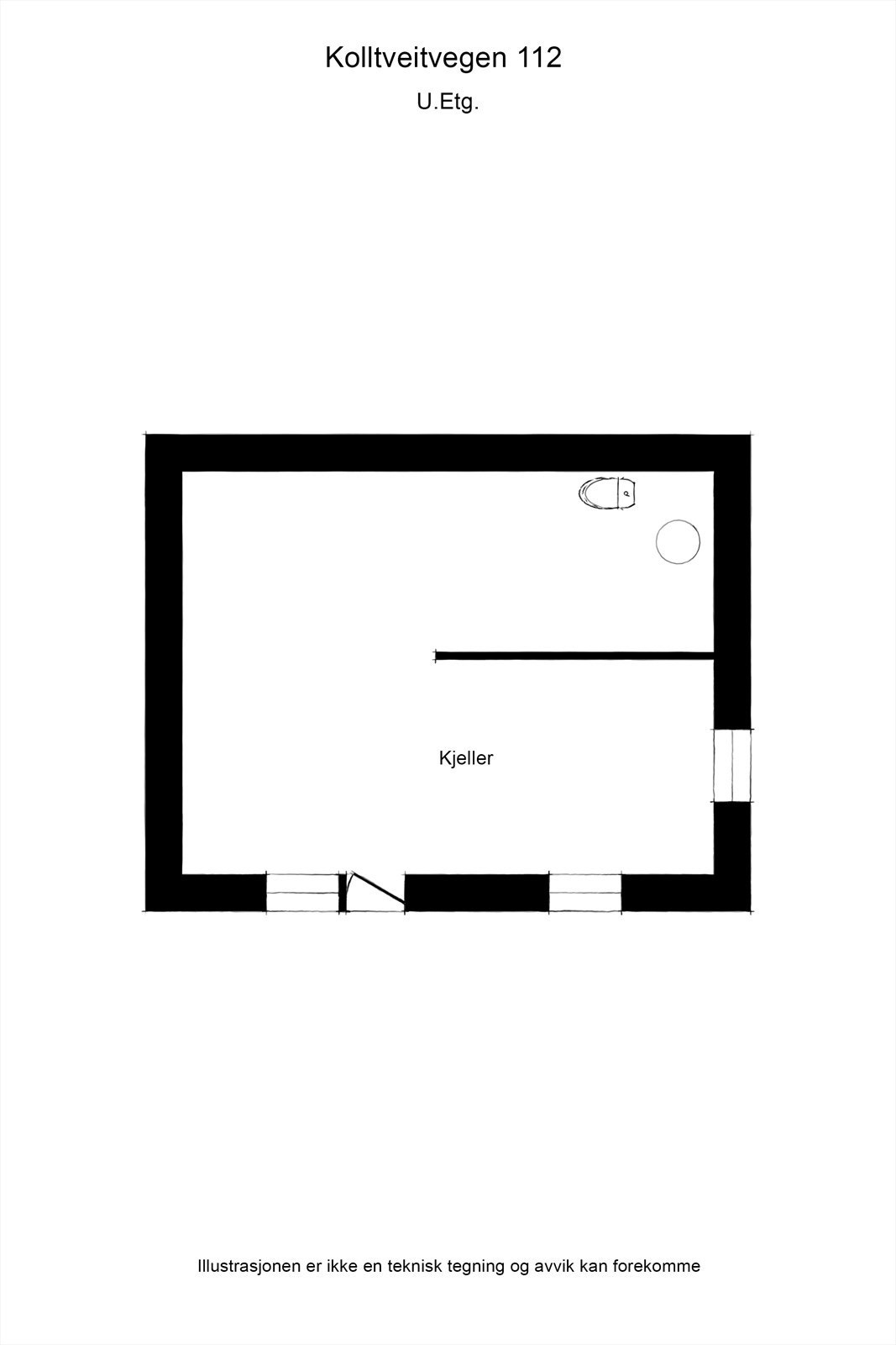 Plantegninger kjeller Galleribilde