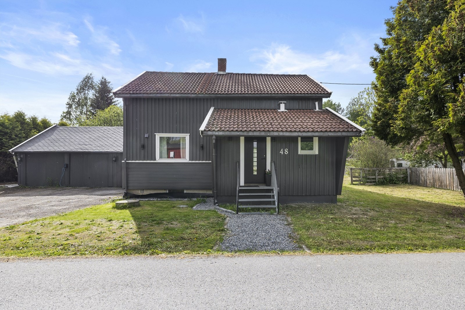 Inngangsparti og fasade. Galleribilde