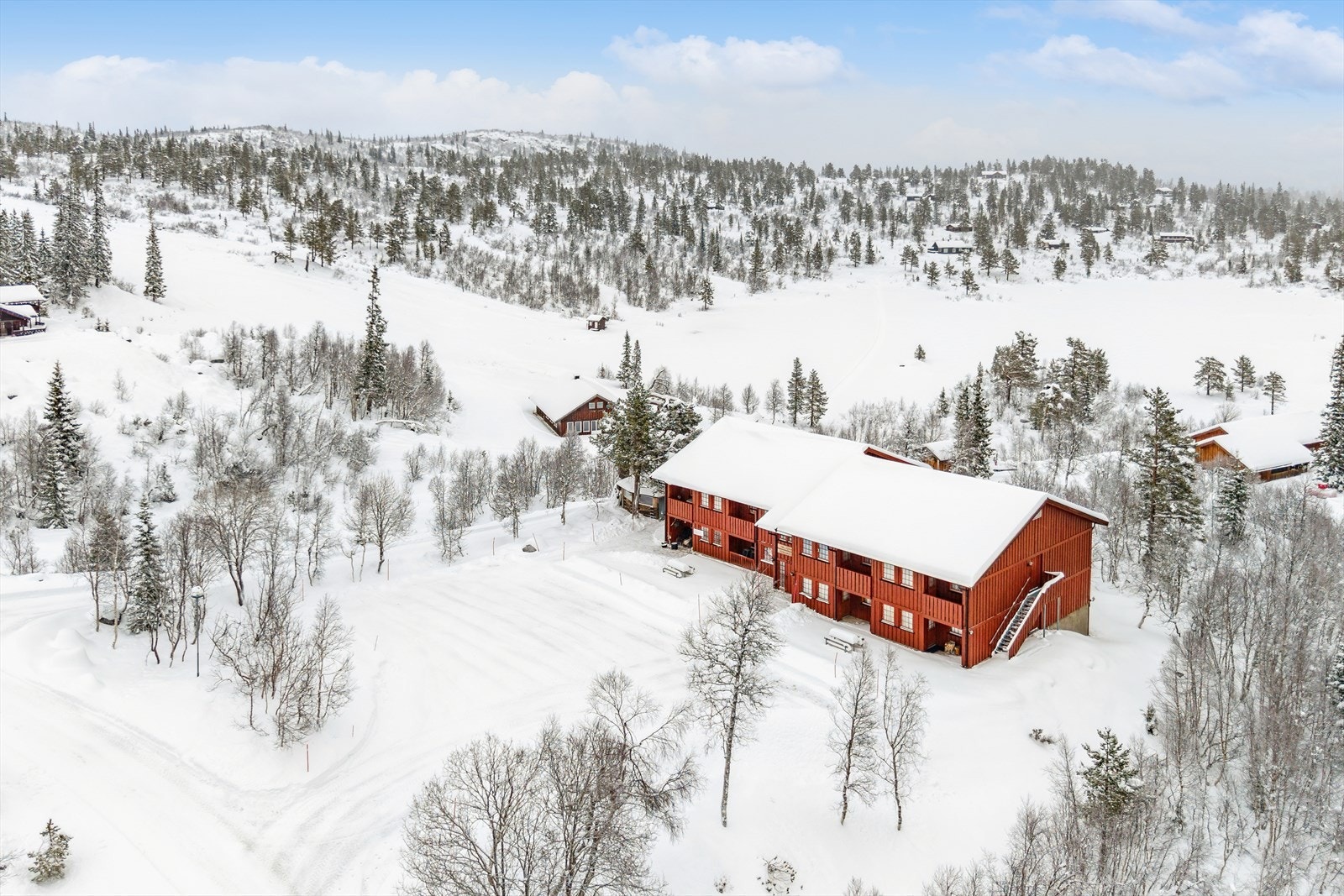 Velkommen til fjells! Her er det mulighet for gjester å leie inntil 3 rom i samme bygg for kr 75 pr natt. Galleribilde