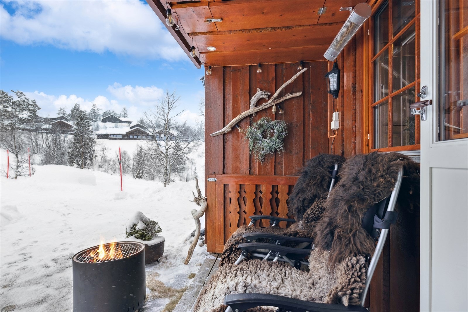 Terrassevarmer for kalde kvelder! Galleribilde