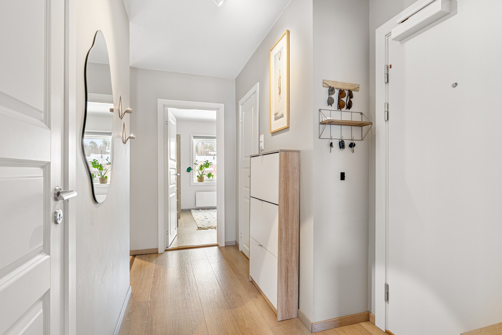Innbydende èntre på 6m². Galleribilde