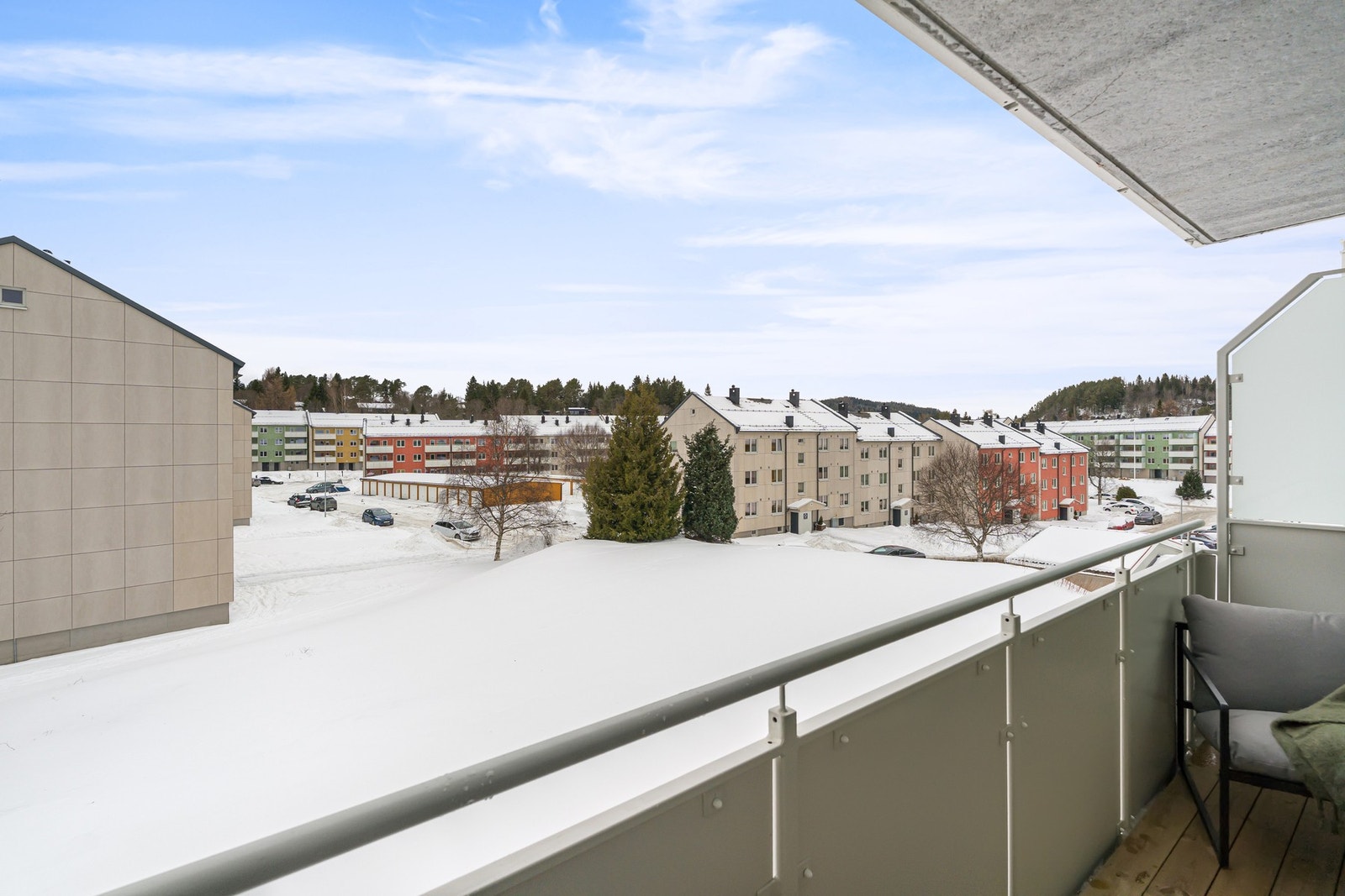 Borettslaget har kollektiv avtale med Telenor. Galleribilde