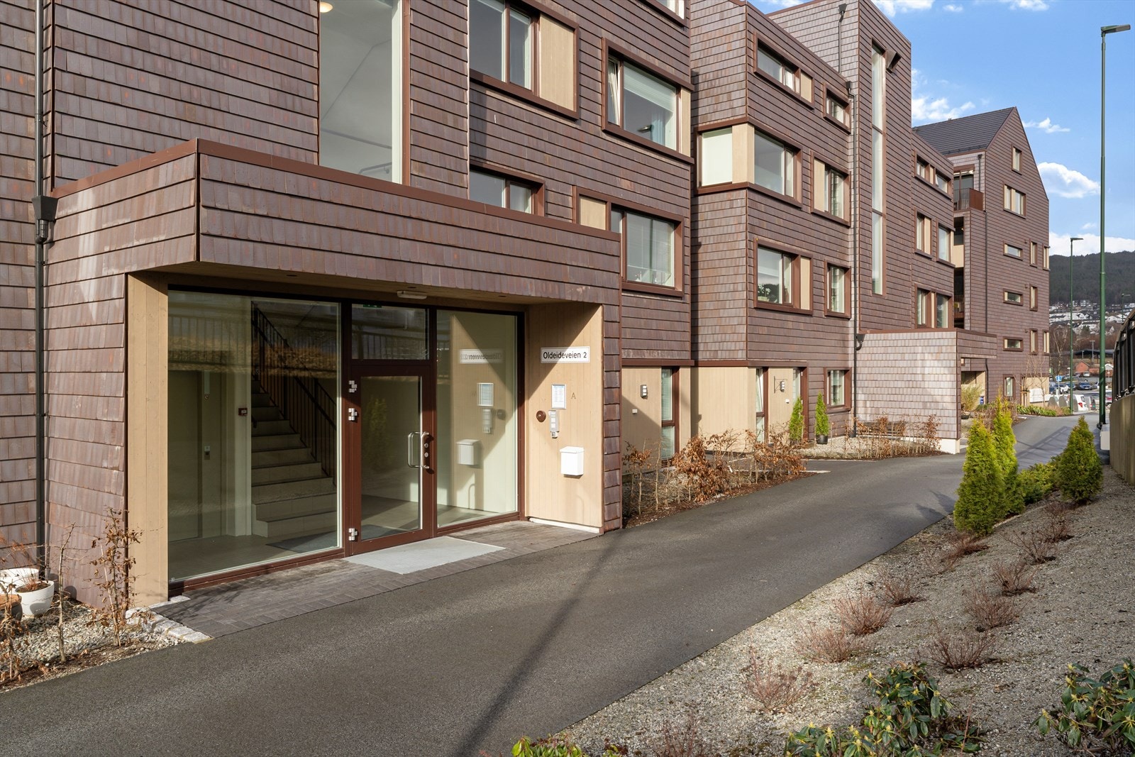 Inngangsparti Galleribilde