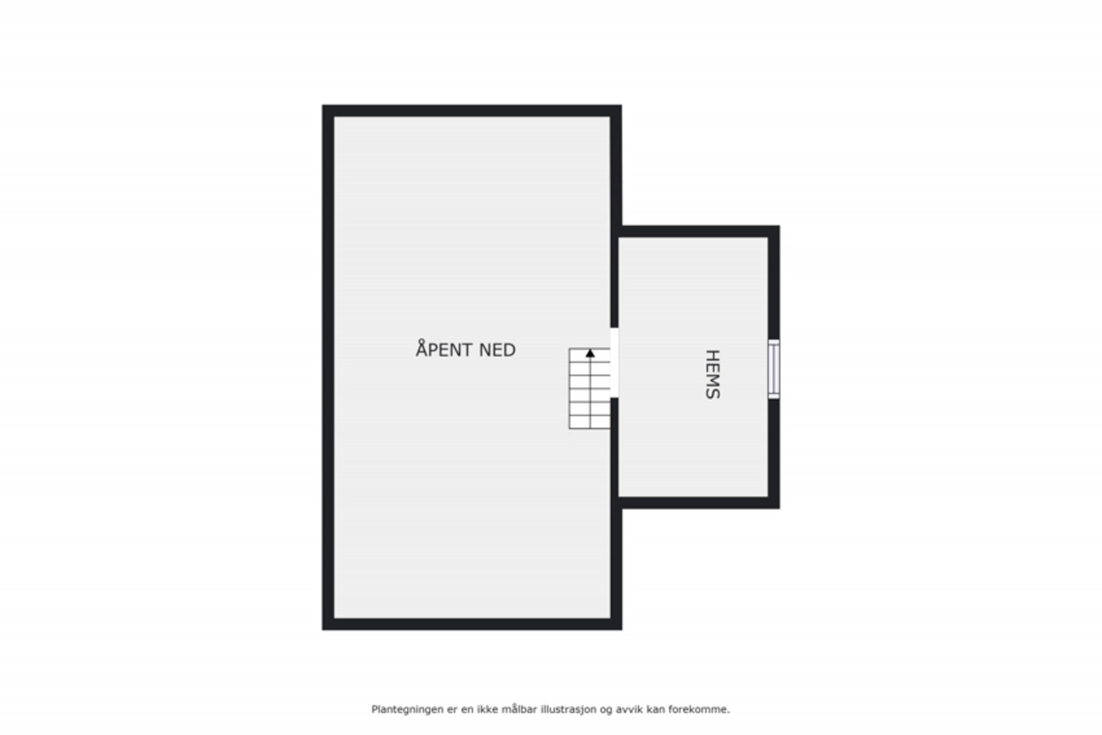 Plantegning Hems Galleribilde