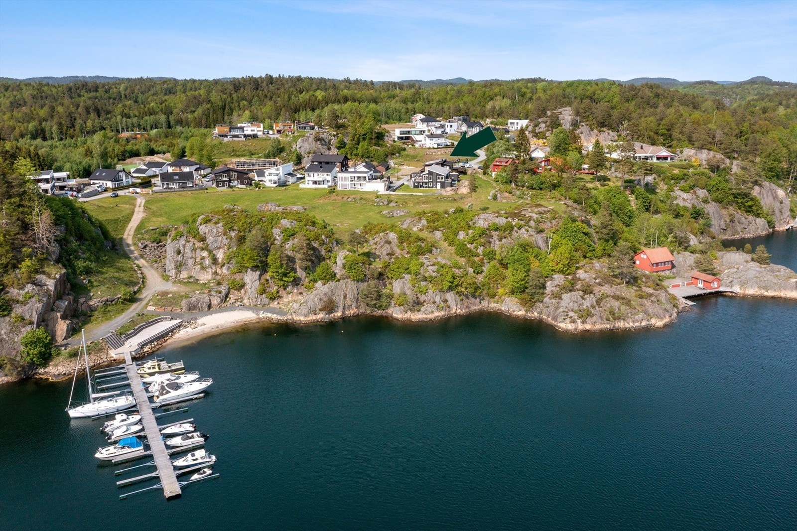 Her bor man med skjærgården som nærmeste nabo. Galleribilde