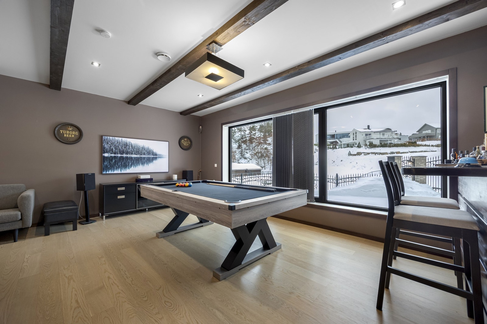 Et perfekt rom for underholdning og rekreasjon for hele familien. Galleribilde