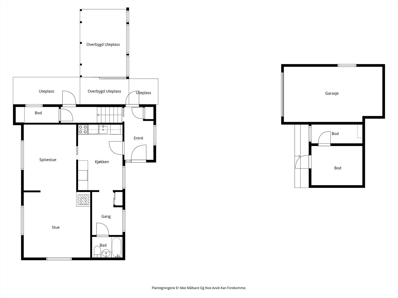 Plantegning 1. etasje. Galleribilde