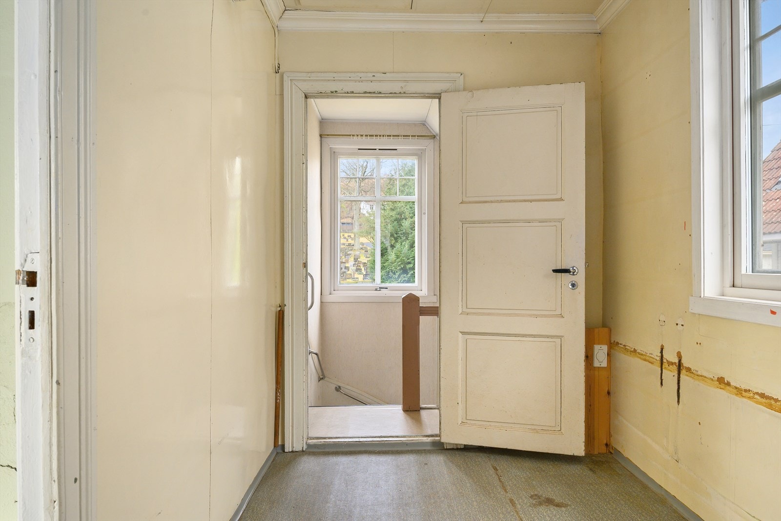 Gang på loft Galleribilde