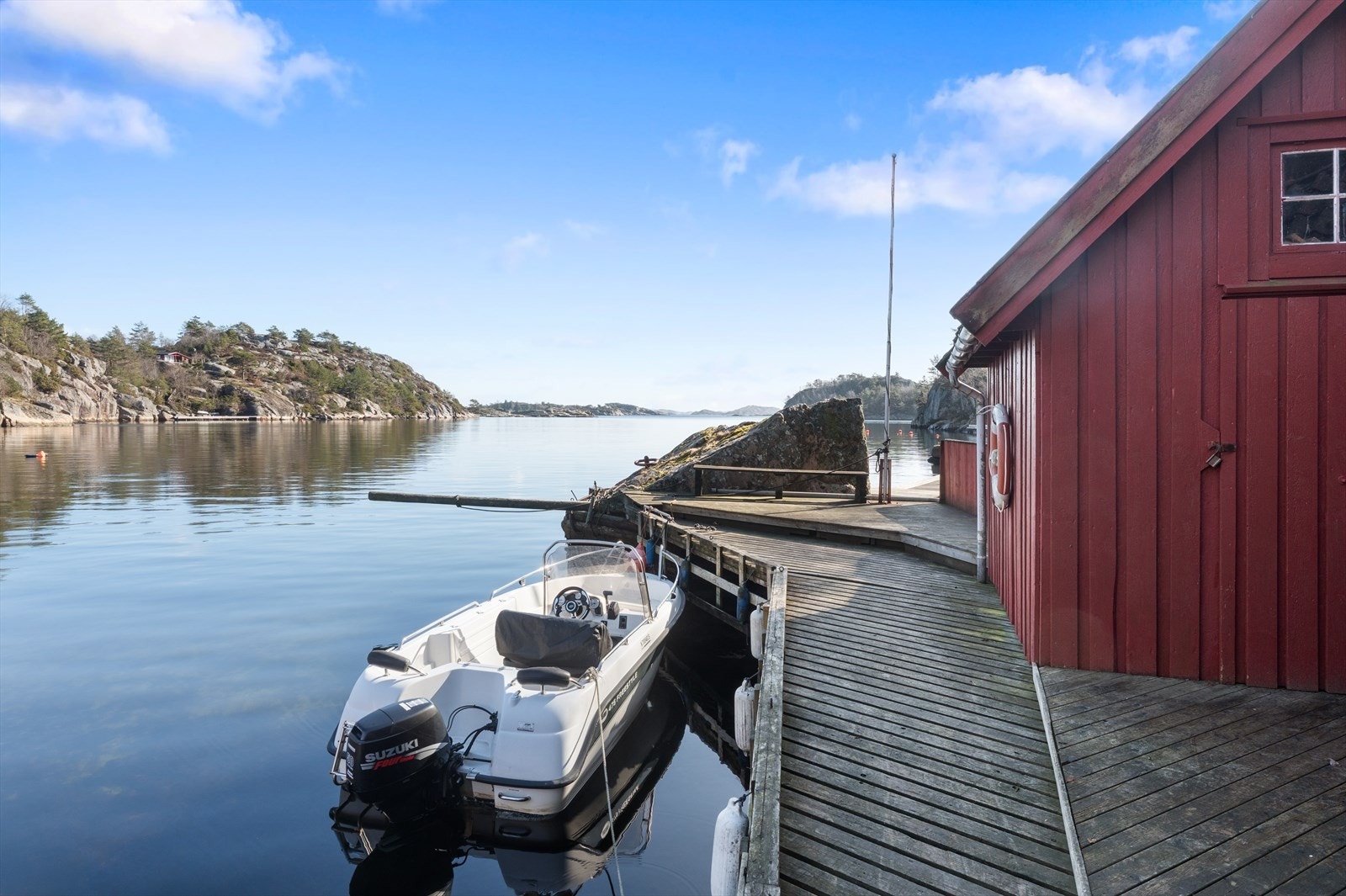 Her kan man nyte mange fine sommerdager og kvelder Galleribilde