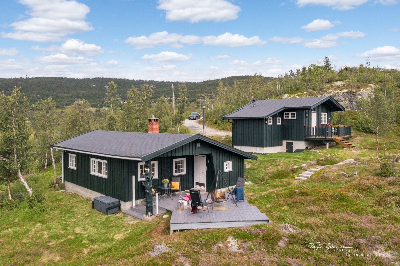 Like fint sommer som vinter. Galleribilde