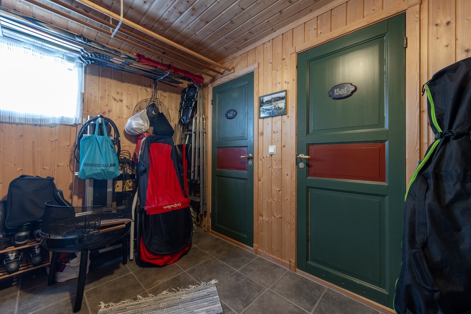 Fint lagringsrom Galleribilde