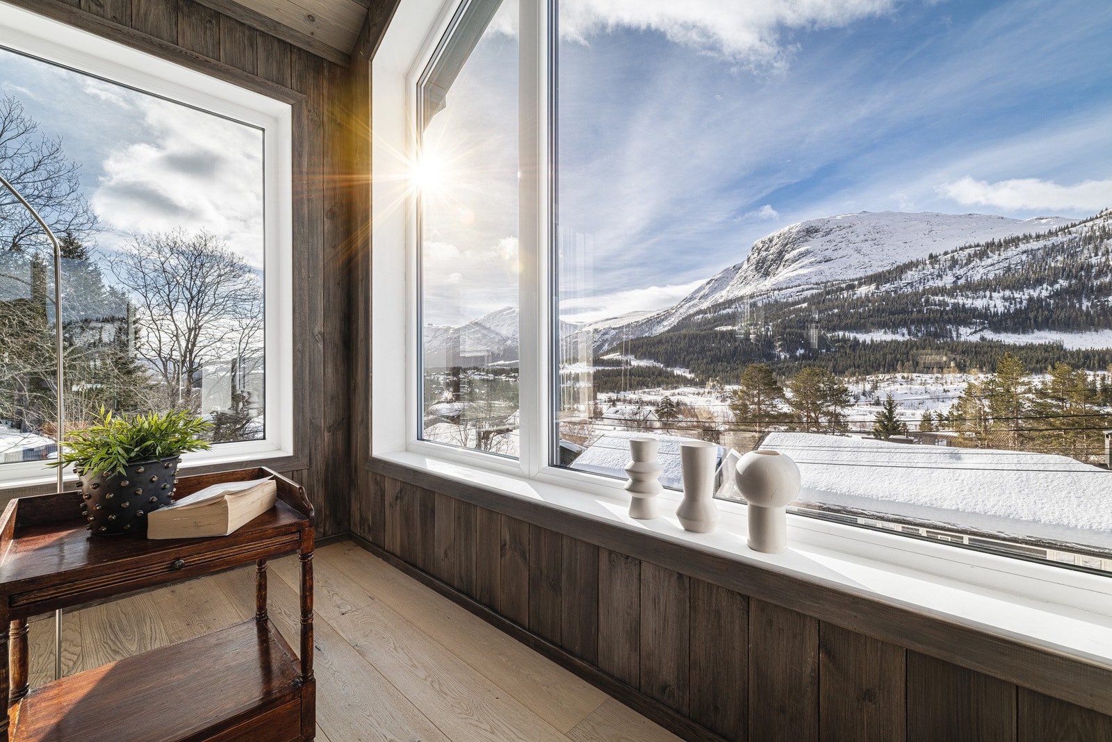 Utsikt fra stue. Galleribilde