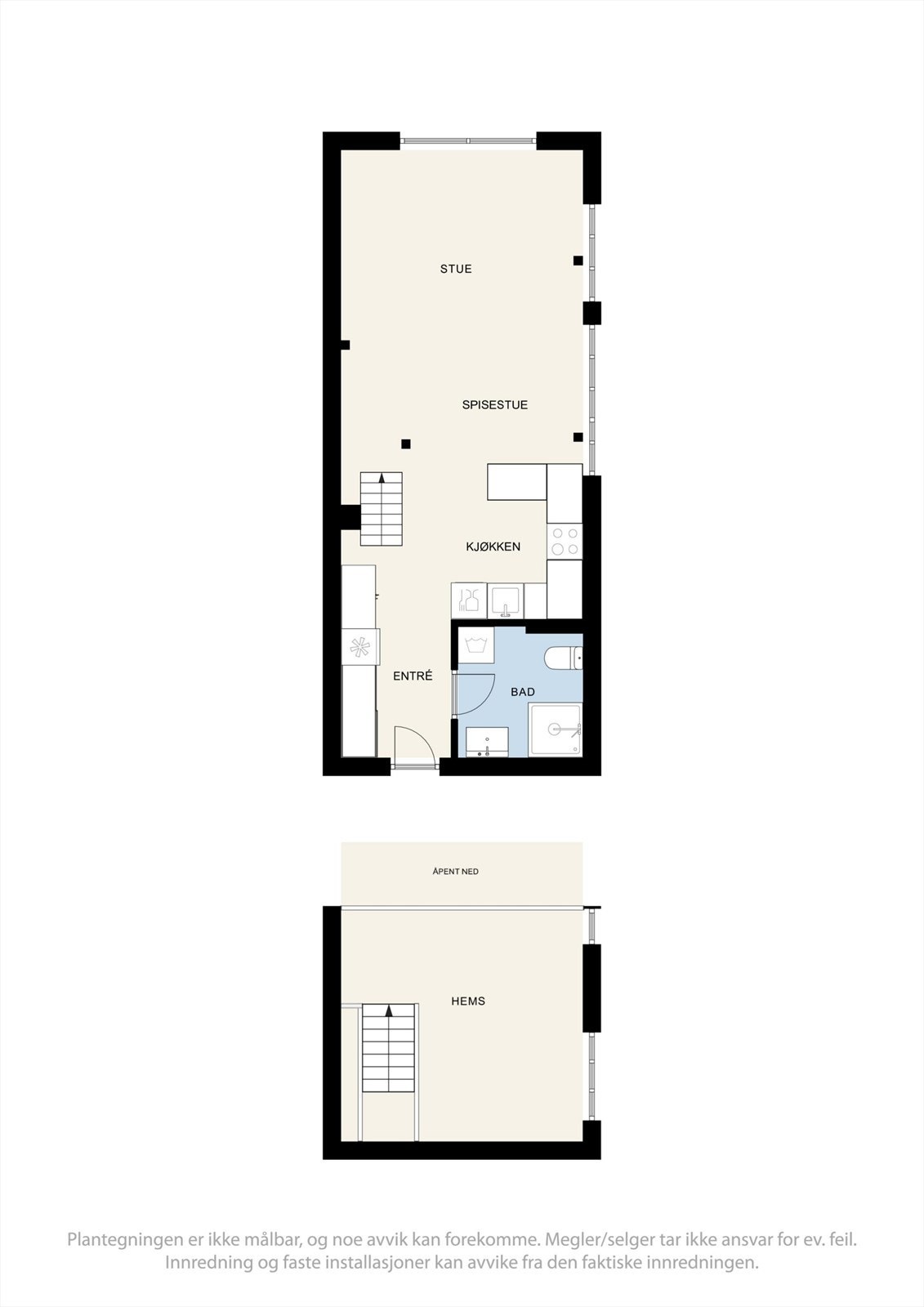 Planløsning. Galleribilde