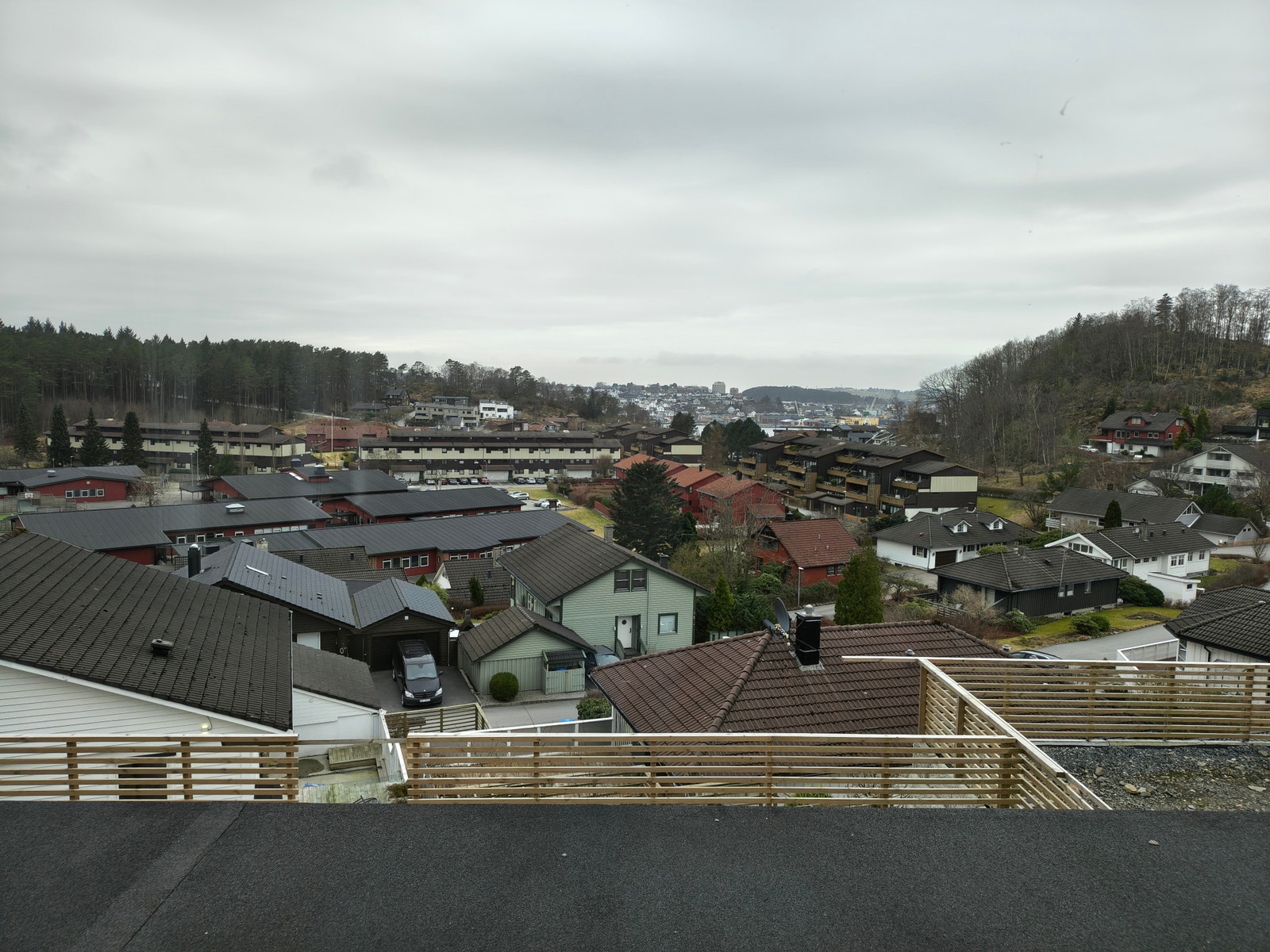 Utsikt fra stue Galleribilde