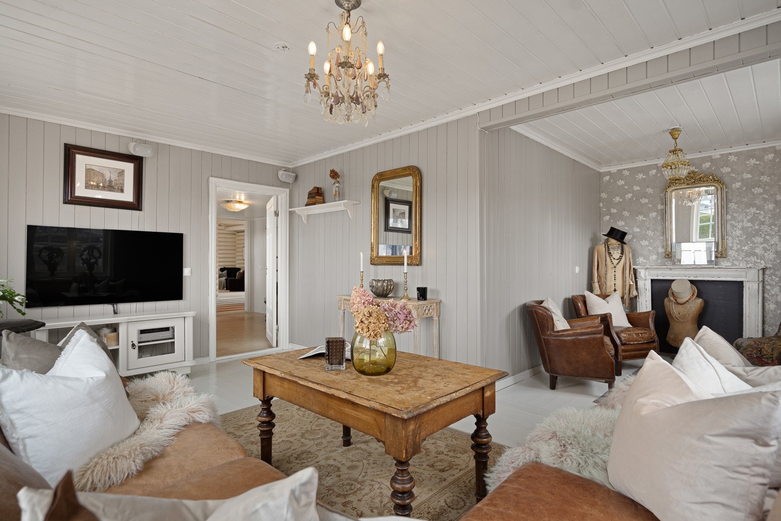 Tv stue som alternativt er soverom 3 og 4 Galleribilde