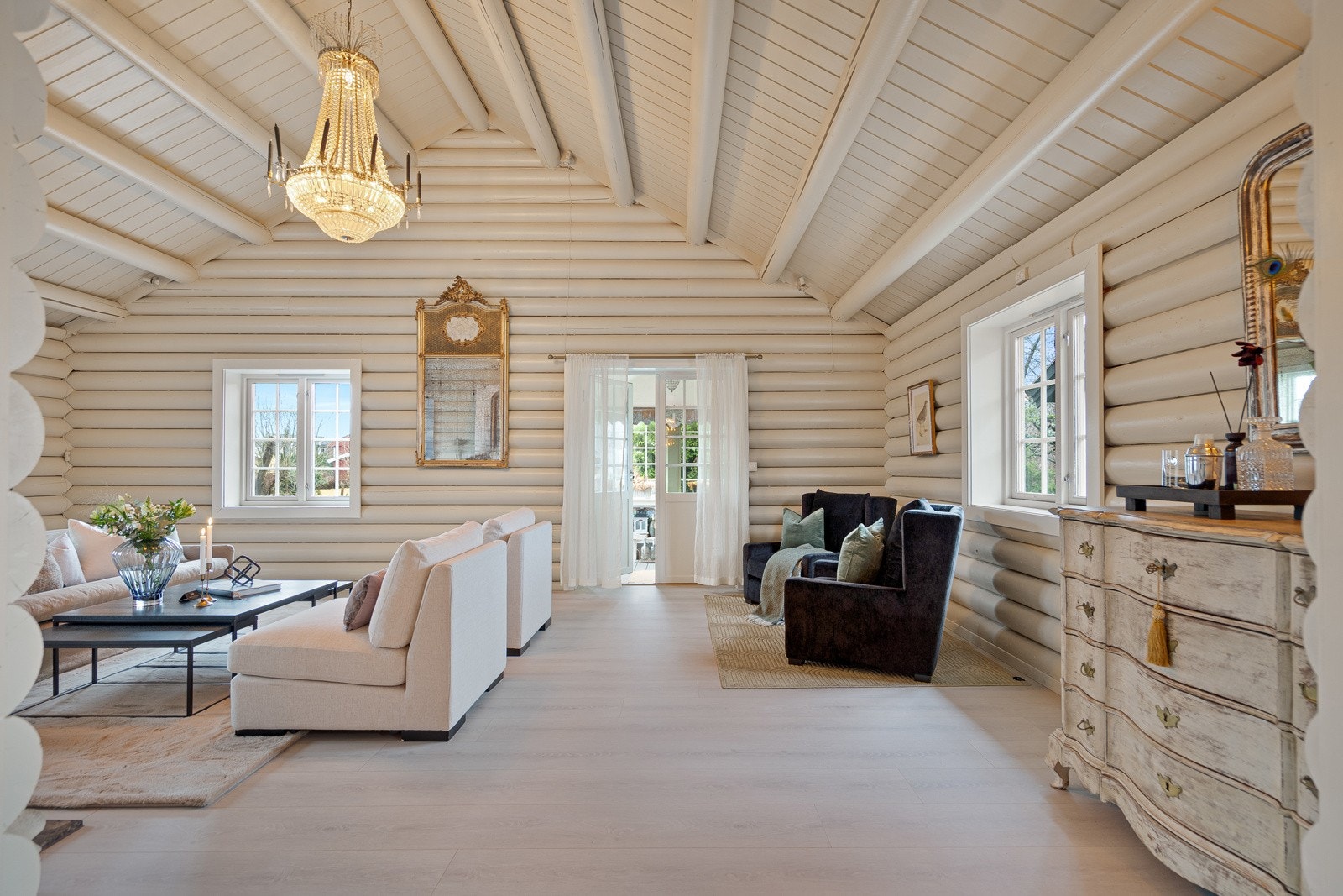 Utgang til koselig utestue Galleribilde