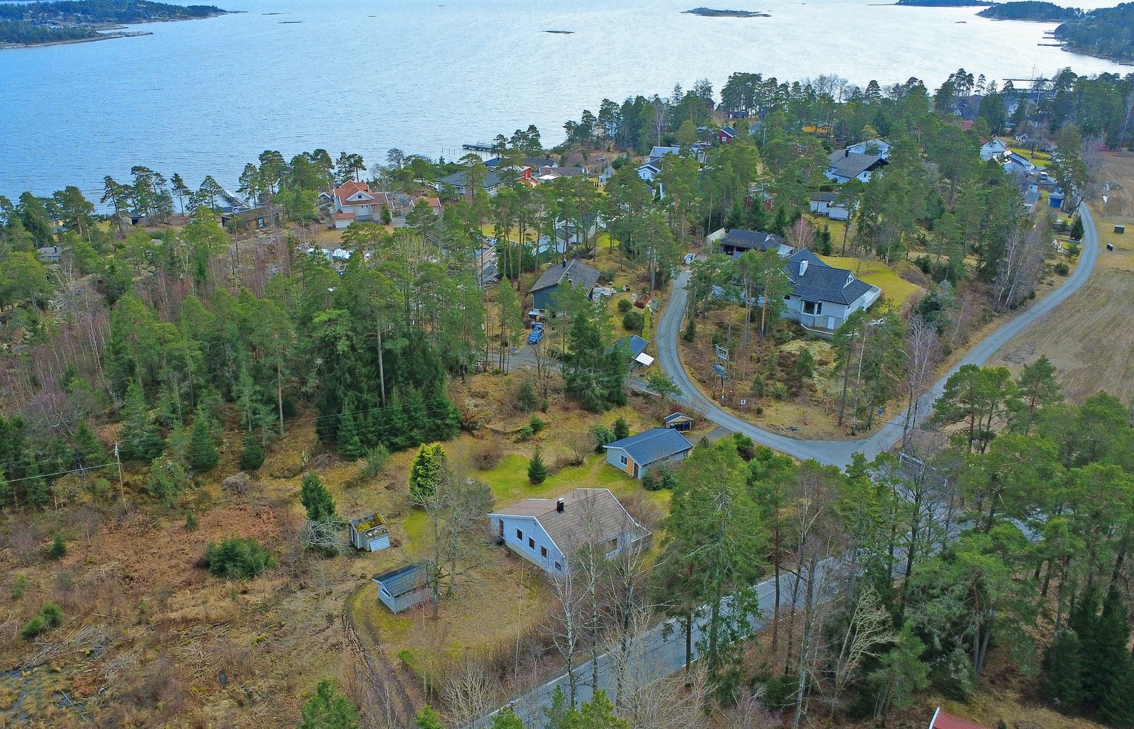 Dronebilde Galleribilde