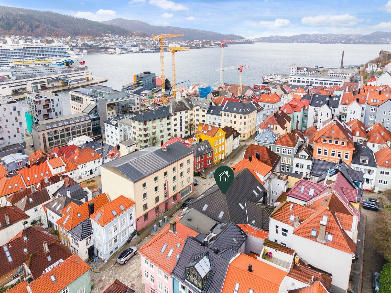 Svært attraktiv beliggenhet i rolige og vakre omgivelser i et av byens mest populære beboelsesområder på Nøstet Galleribilde