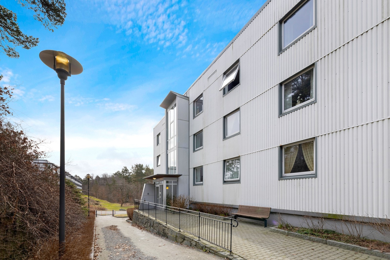 Fasade sett fra baksiden. Galleribilde