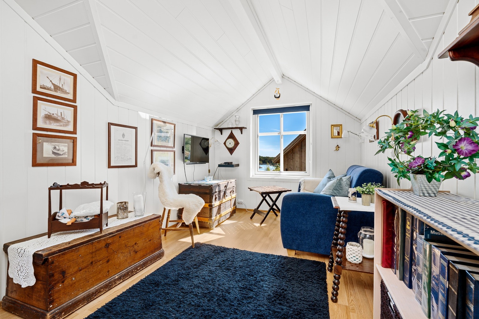 Fra loftstuen - hvor det er sjøutsikt Galleribilde