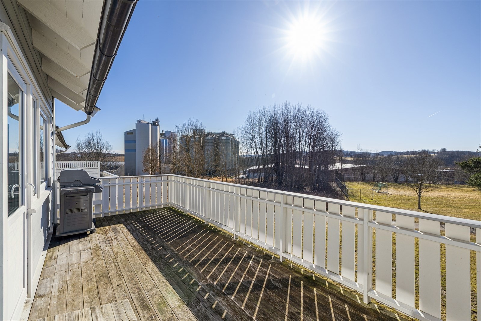Her har du du svært gode solforhold uten innsyn. Galleribilde