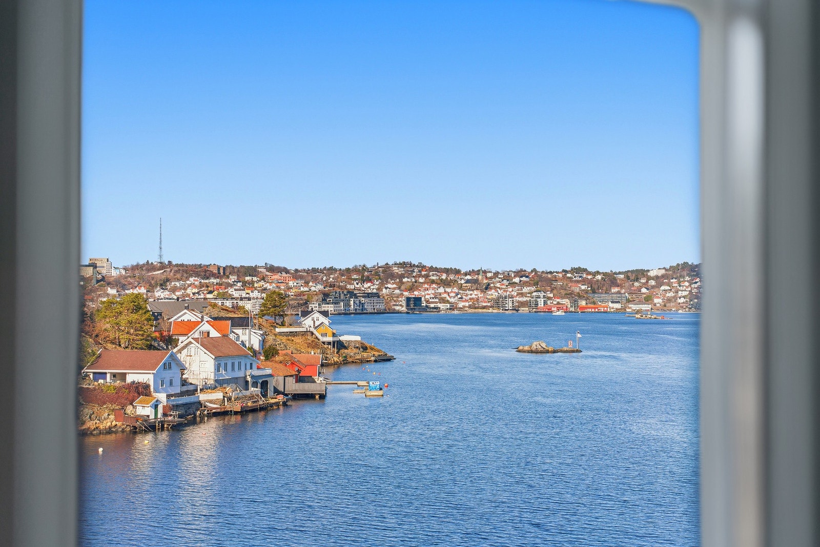 Utsikten fra hovedsoverommet må oppleves Galleribilde