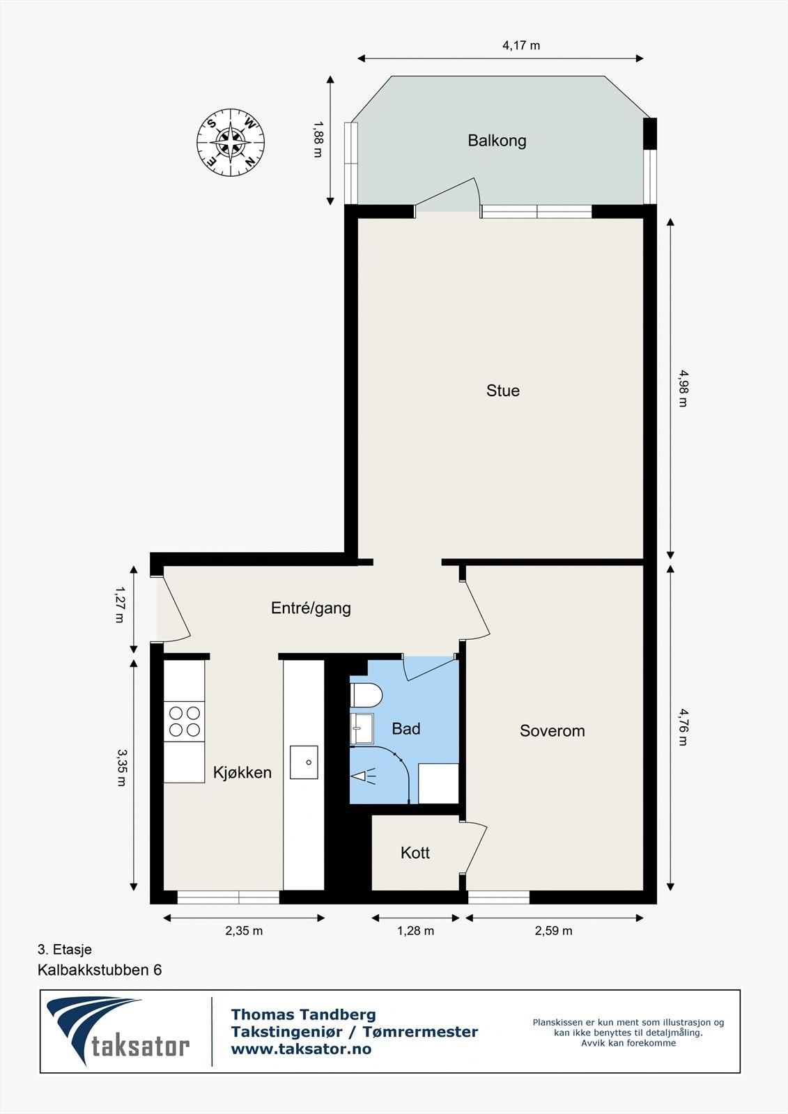 Vi starter med plantegning slik at du kan orientere deg i boligen. Medfølger kjeller- og loftsbod på 5 og 4 kvm. Galleribilde