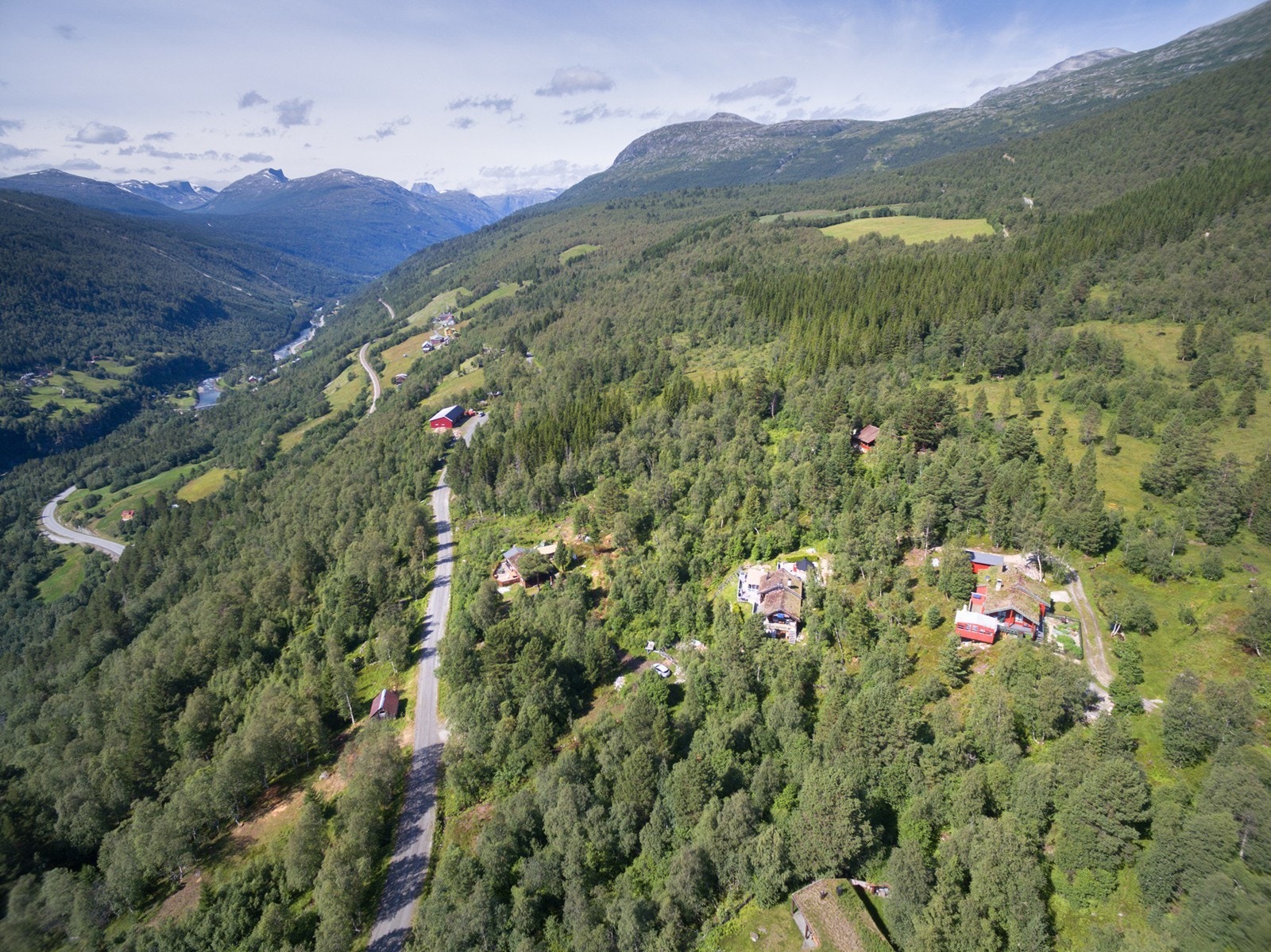 Oversiktsbilde over området. Galleribilde