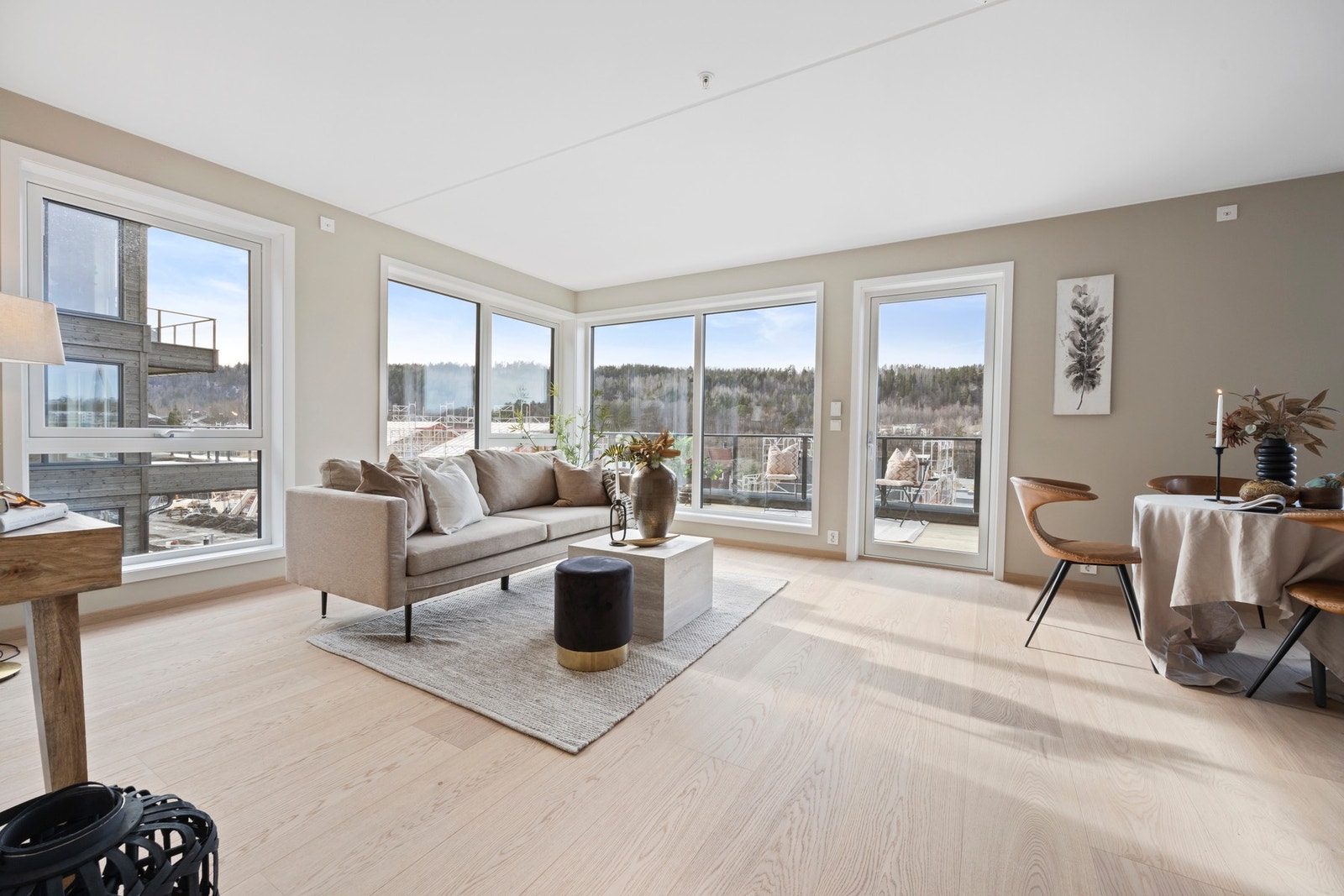 Flott herdet tregulv, fra U9Q-Floors bredde 205 - designet av Halvor Bakke Galleribilde