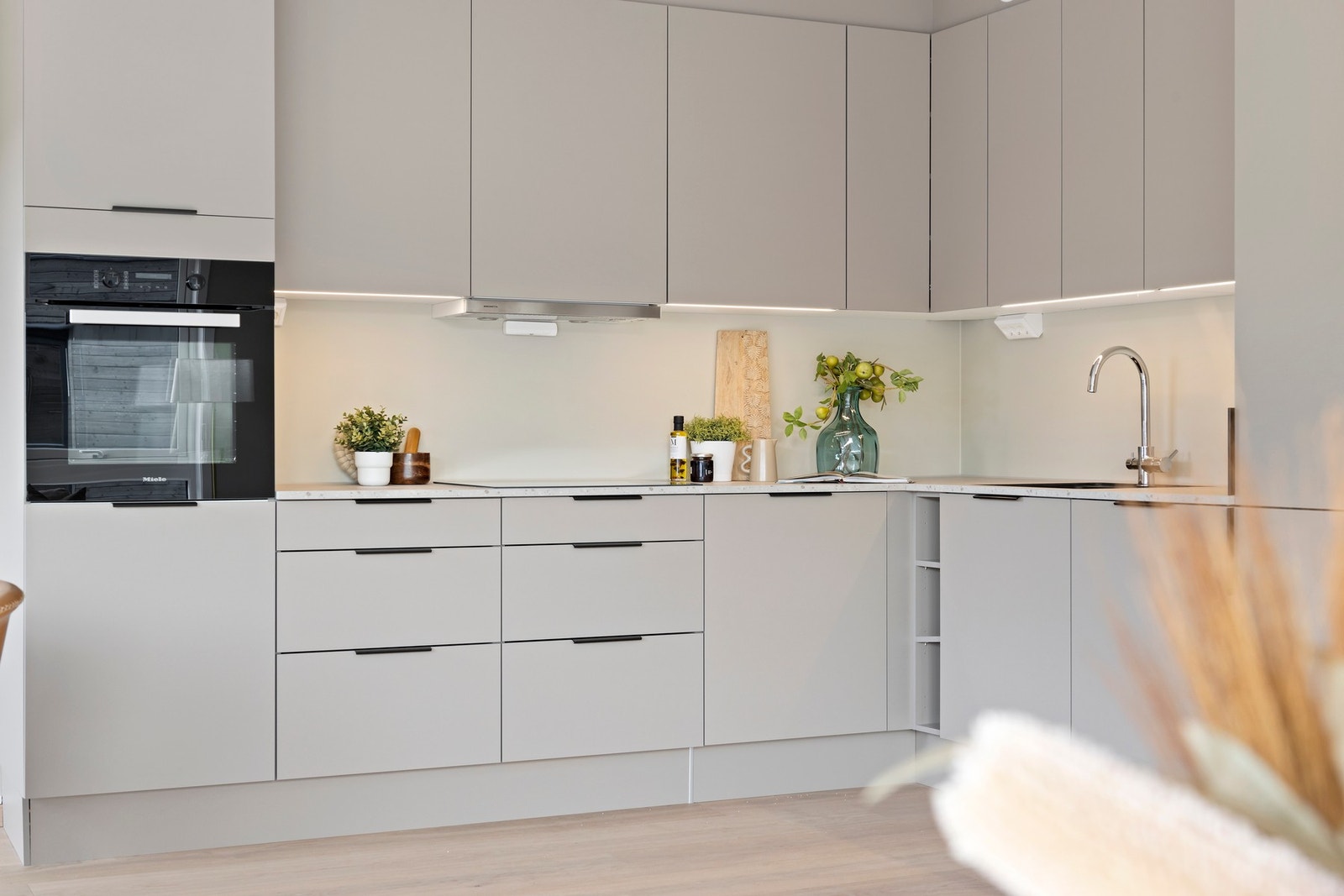 Smakfullt kjøkken Galleribilde