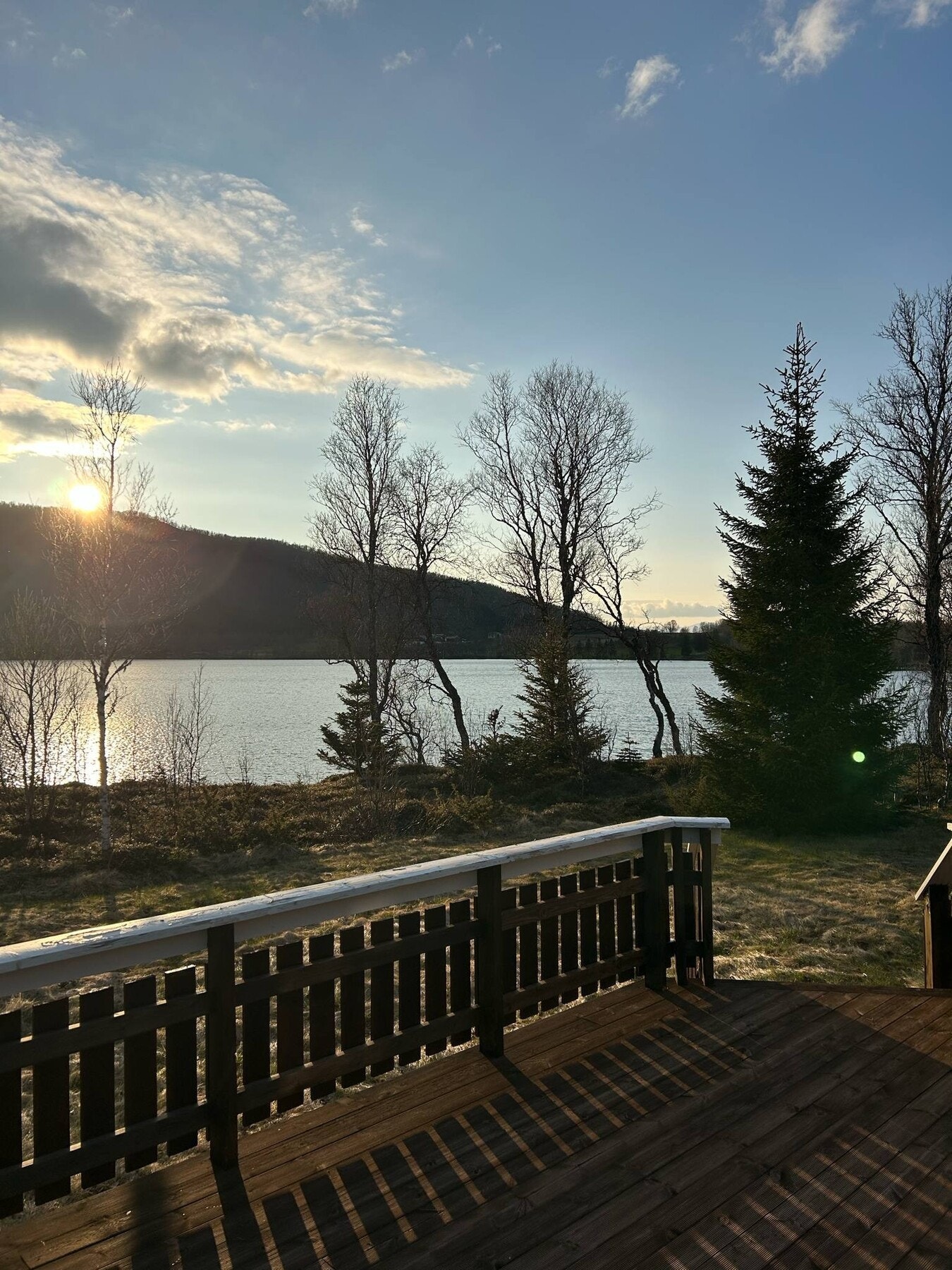 Stemningsbilde fra uteområdet / terrasse. Galleribilde