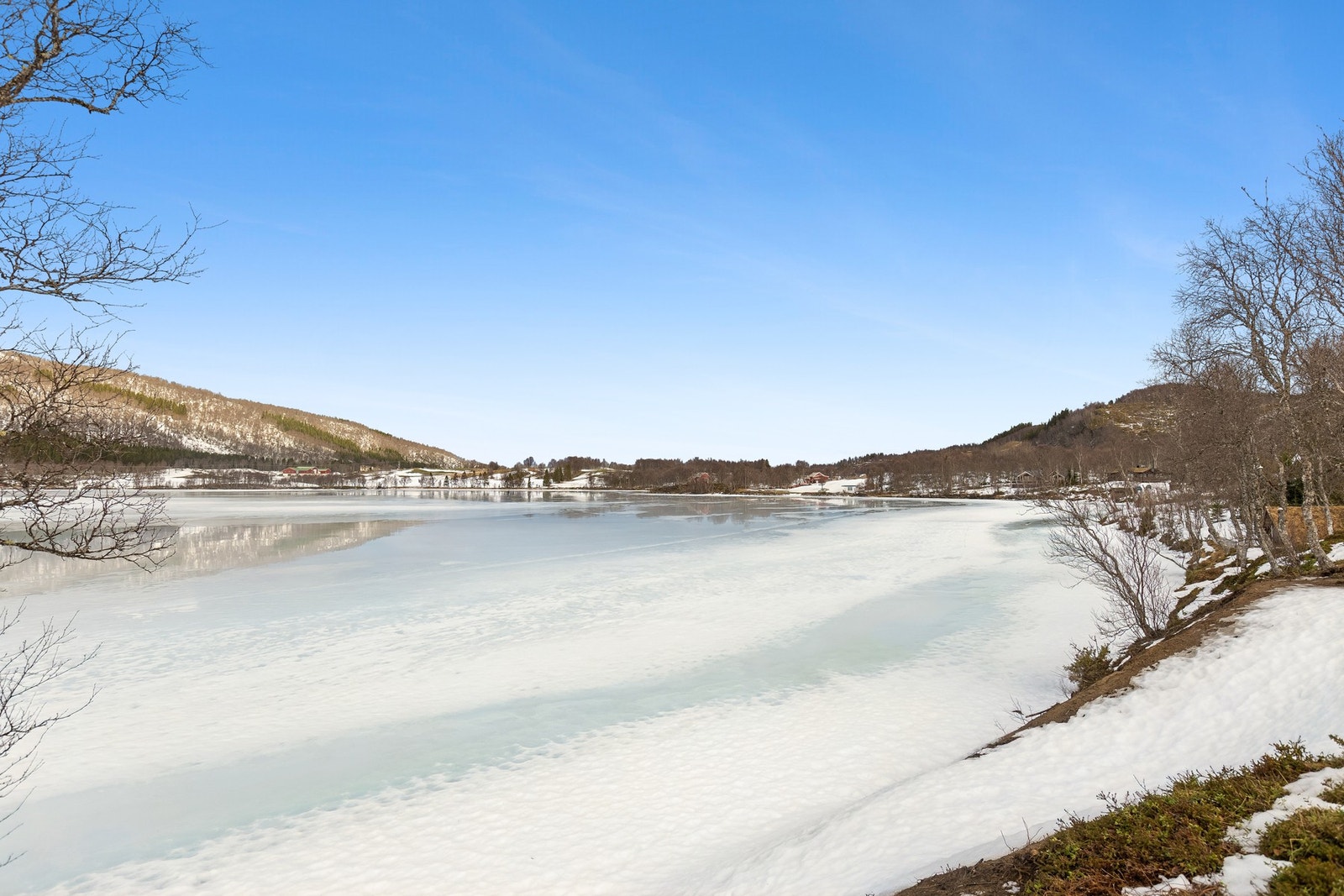 Fritidseiendommer som denne legges sjelden ut for salg på det åpne markedet. Galleribilde