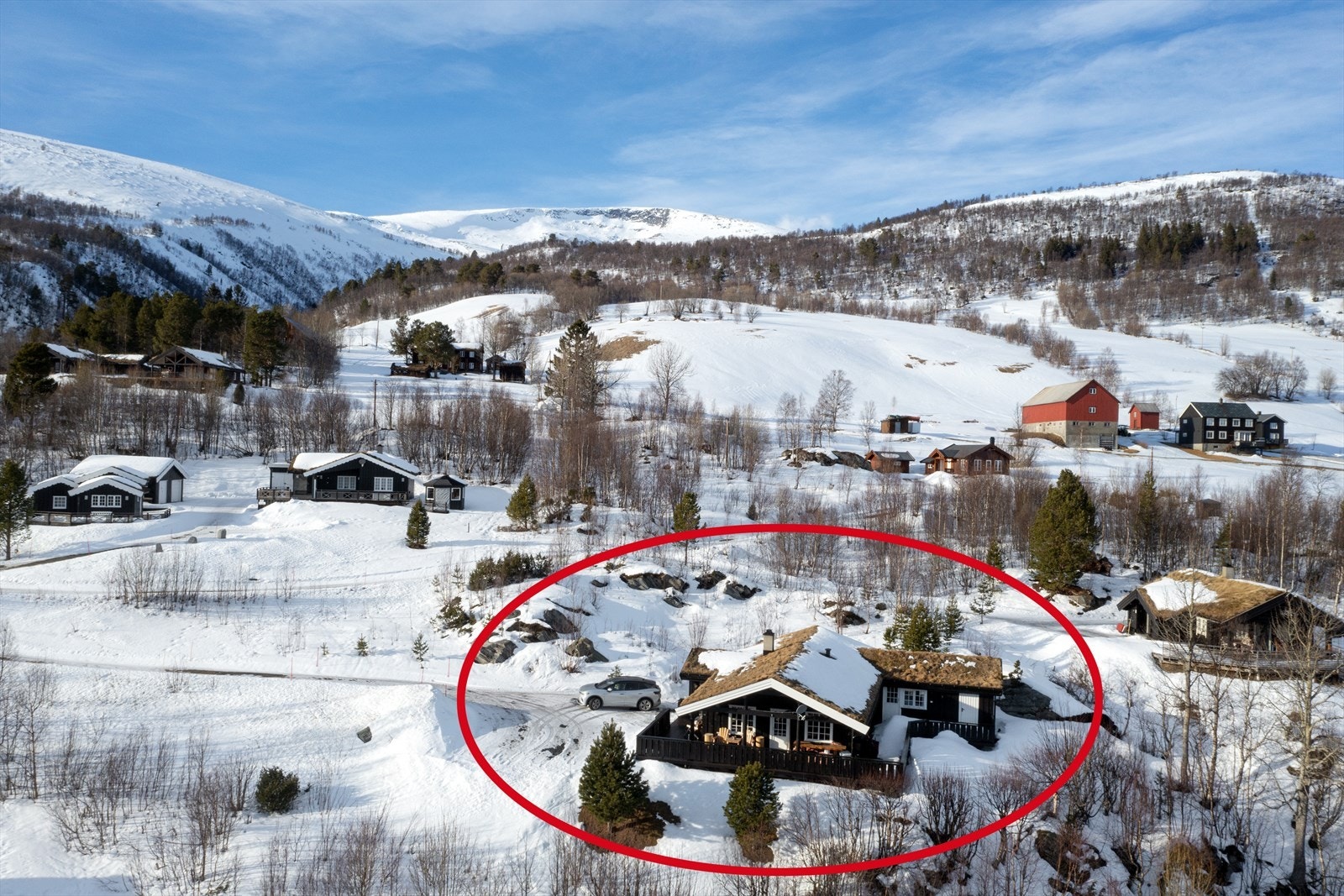 Oversiktsbilde med markering Galleribilde