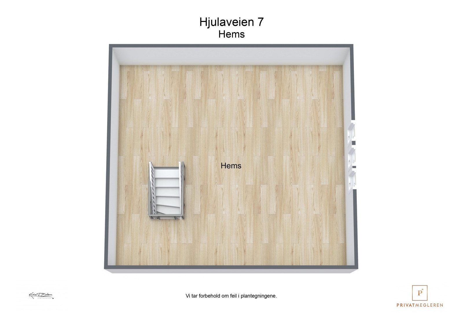 Plantegning hems Galleribilde