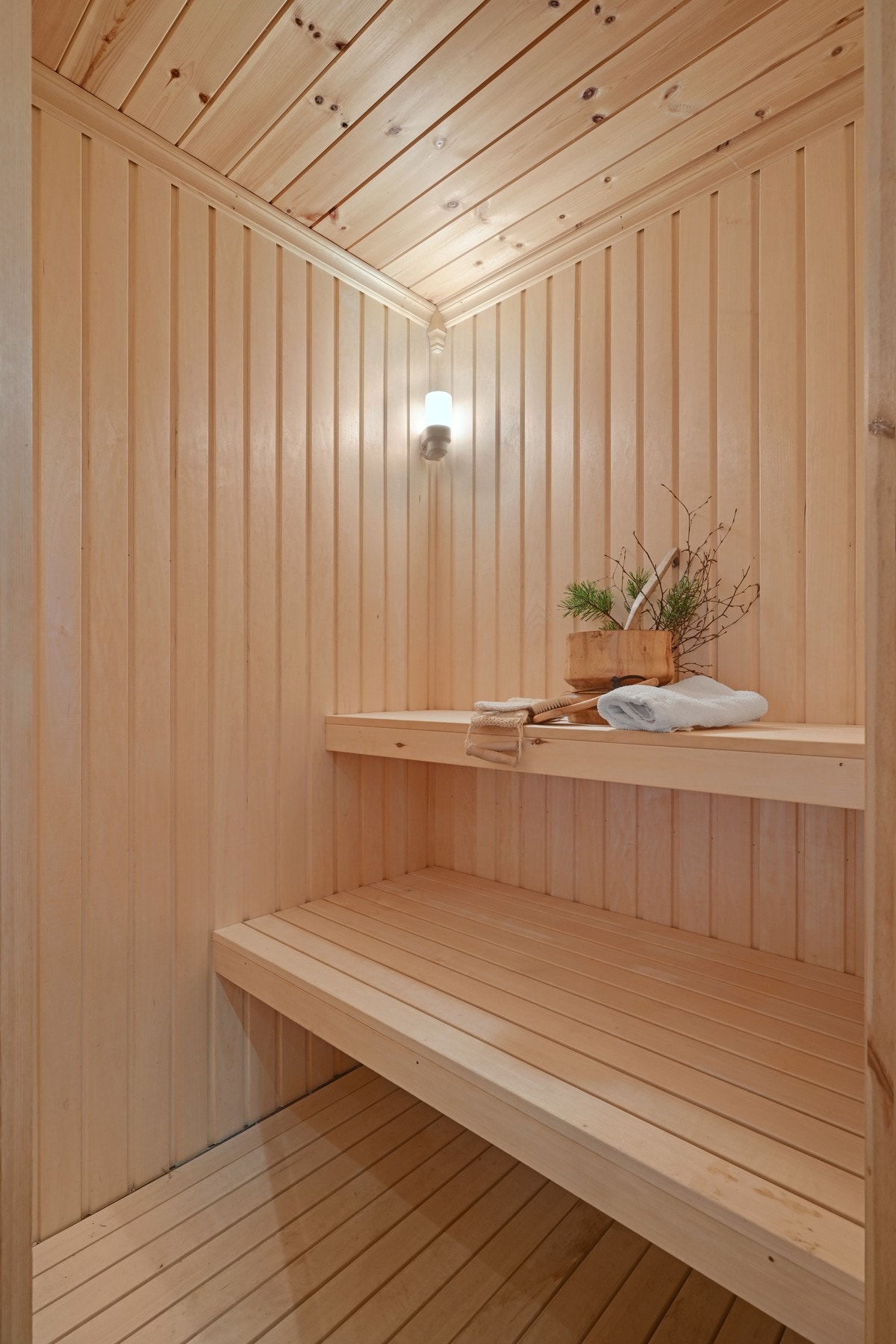 Badstue - det er ikke satt inn ovn. Galleribilde