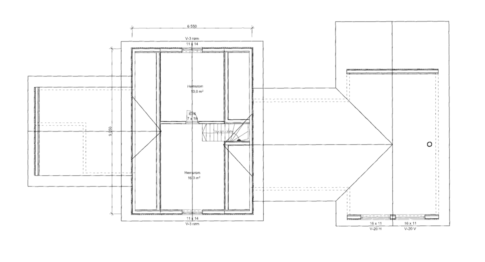 Plan hems Galleribilde