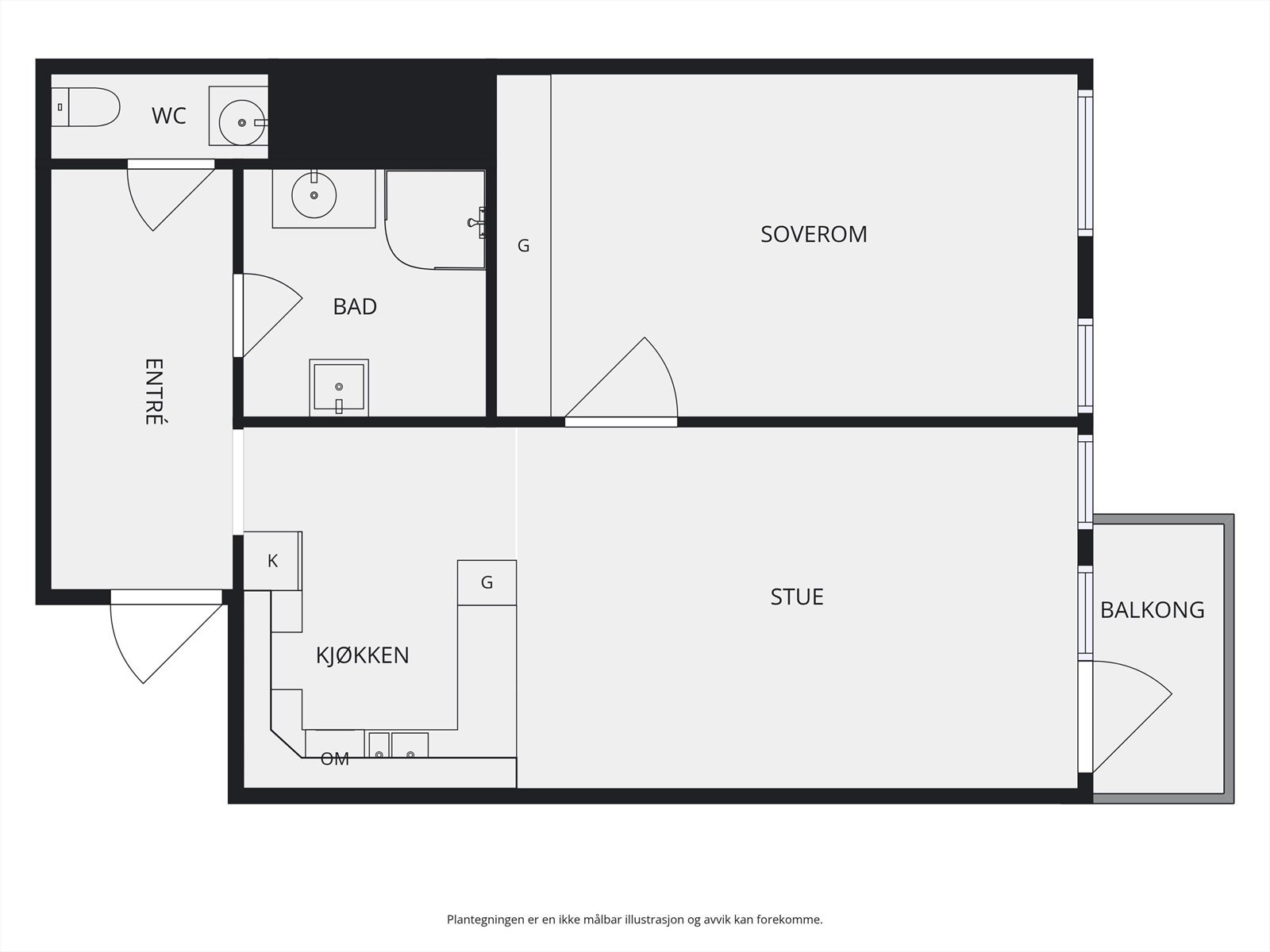 Plantegning. Galleribilde