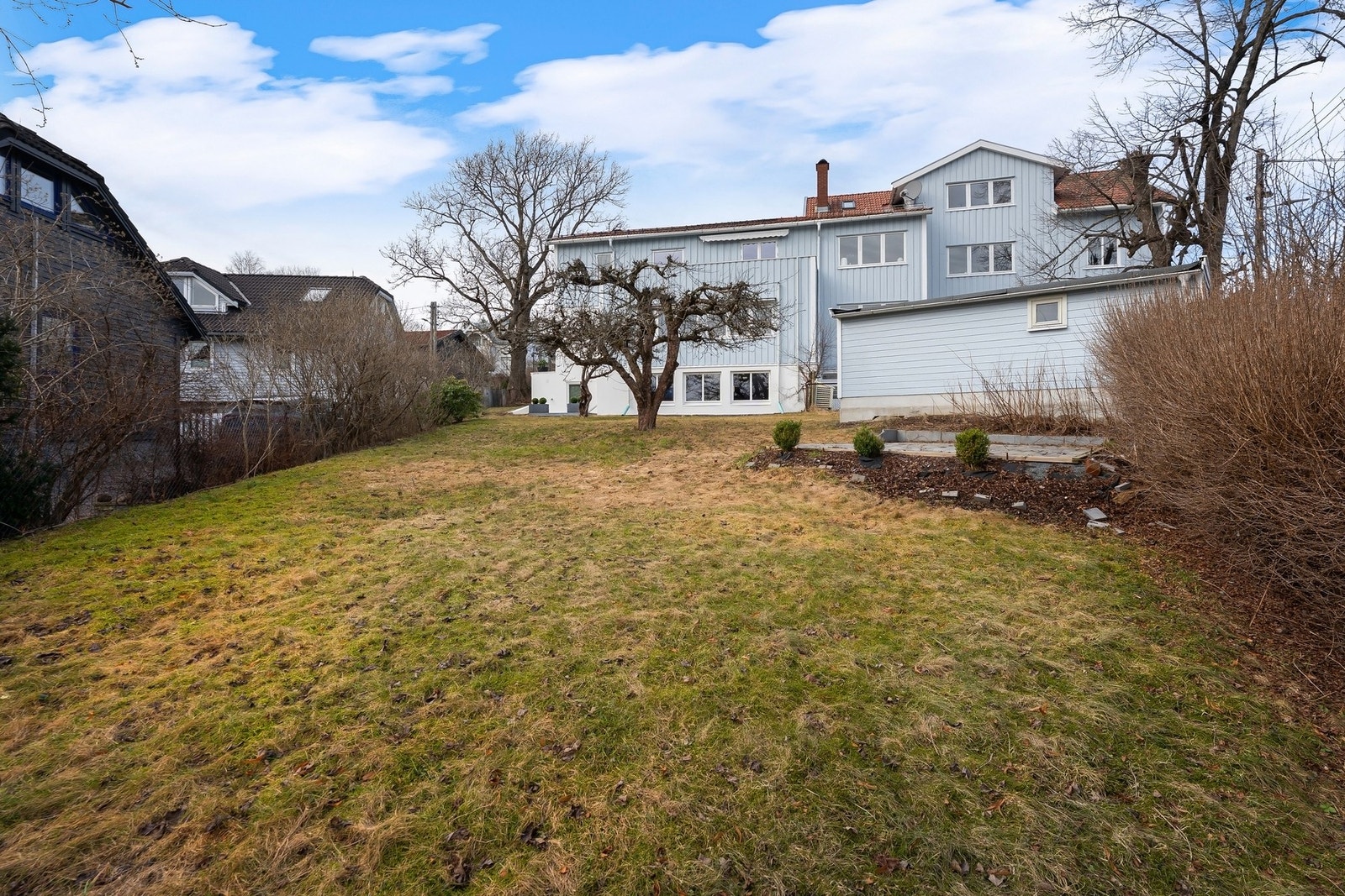 Hver seksjon får en egen hageparsell. Se siste bilde for inndelingen - seksjon 3 Galleribilde